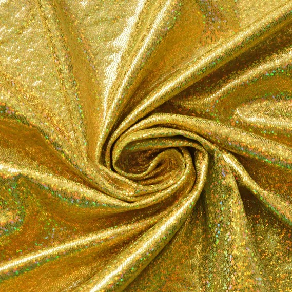 Тканина трикотаж Лазер голограма дріб фісташка, фото 1
