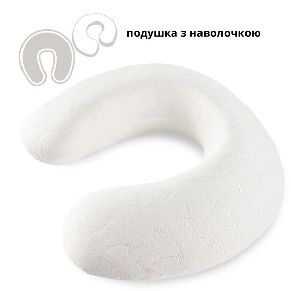 Подушка рогалик для подорожей MEMORY FOAM IDEIA 30х40 см з ефектом пам`яті, меморі, з наволочкою на блискавці, фото 6 Подушка рогалик для подорожей MEMORY FOAM IDEIA 30х40 см з ефектом пам`яті, меморі, з наволочкою на блискавці, фото 6