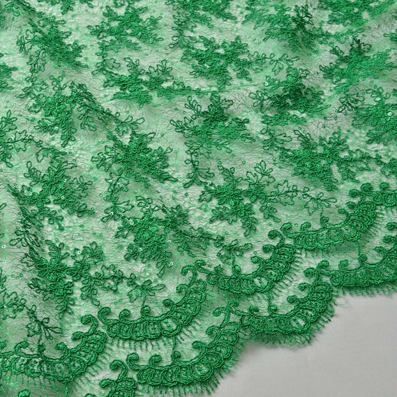 Ткань гіпюр Красотка трава, фото 2 Ткань гіпюр Красотка трава, фото 2