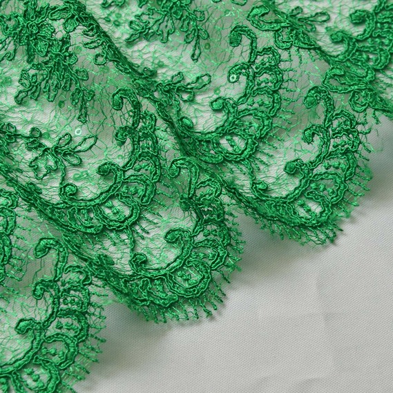 Ткань гіпюр Красотка трава, фото 3 Ткань гіпюр Красотка трава, фото 3