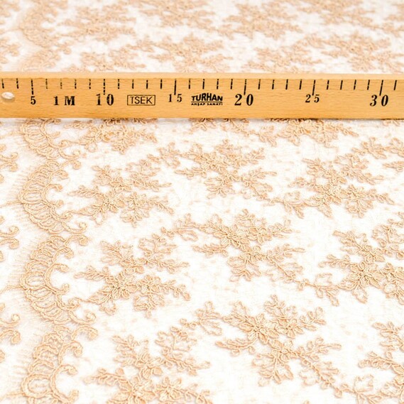 Ткань гіпюр Красотка беж, фото 2 Ткань гіпюр Красотка беж, фото 2
