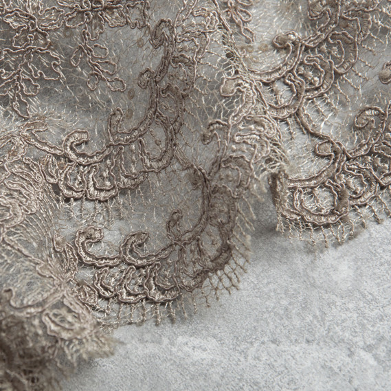 Ткань гіпюр Красотка хакі, фото 2 Ткань гіпюр Красотка хакі, фото 2