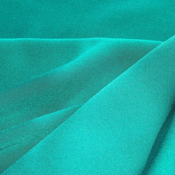 Тканина костюмна Анжеліка т/бірюза, фото 1