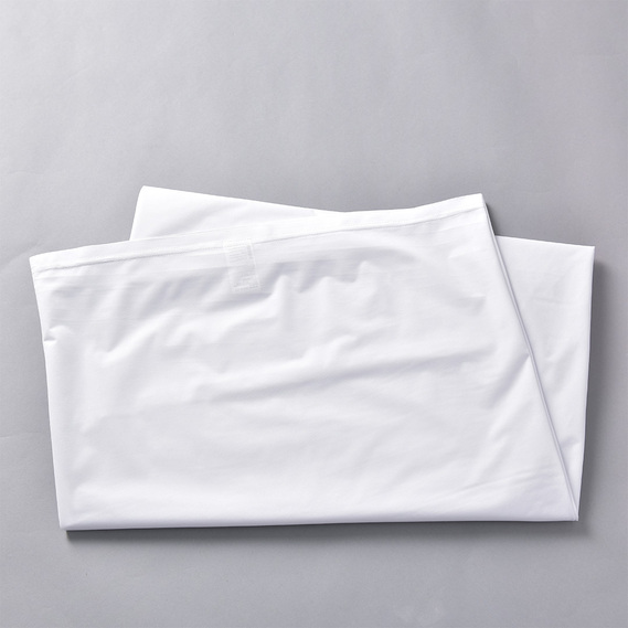 Наволочка Аква Стоп захисна 50х70 см IDEIA непромокальна, захисна на подушку, водонепроникна трикотажна махрова біла, фото 2 Наволочка Аква Стоп захисна 50х70 см IDEIA непромокальна, захисна на подушку, водонепроникна трикотажна махрова біла, фото 2