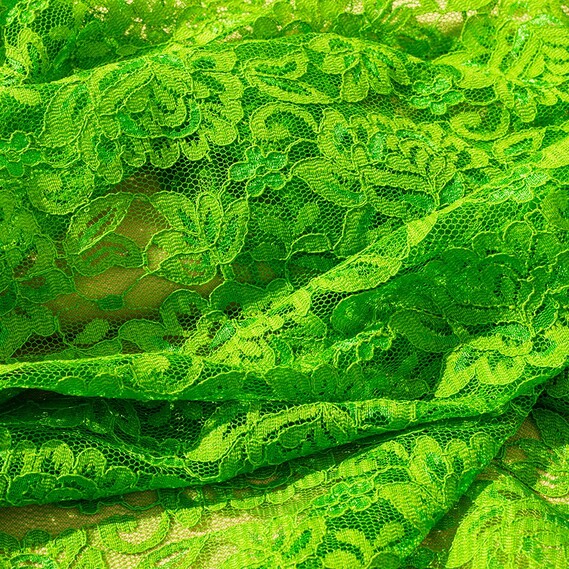 Ткань гипюр Madlen зелений , фото 1 Ткань гипюр Madlen зелений , фото 1