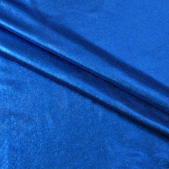 Трикотаж Диско синій, фото 1