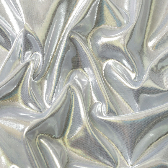 Трикотаж Диско срібло , фото 2