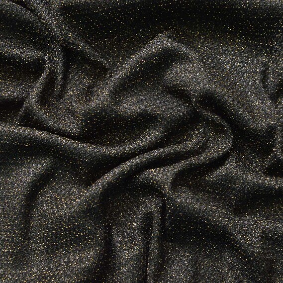 Трикотаж блиск сітка чорний, фото 2