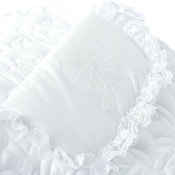 Набір на виписку Янголятко ТM PAPAELLA одеяло 90х90 см, конверт 42х72 см, фото 3