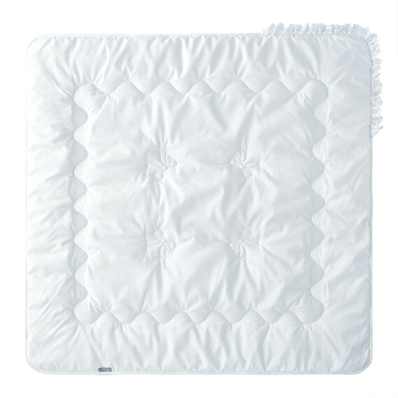 Набір на виписку Янголятко ТM PAPAELLA одеяло 90х90 см, конверт 42х72 см, фото 4