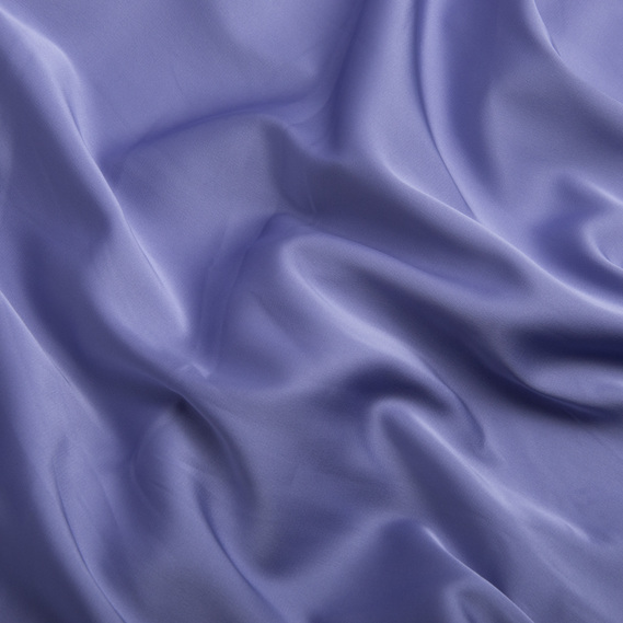 Тканина плательная атлас шовк Vanessa темний бузок, фото 2