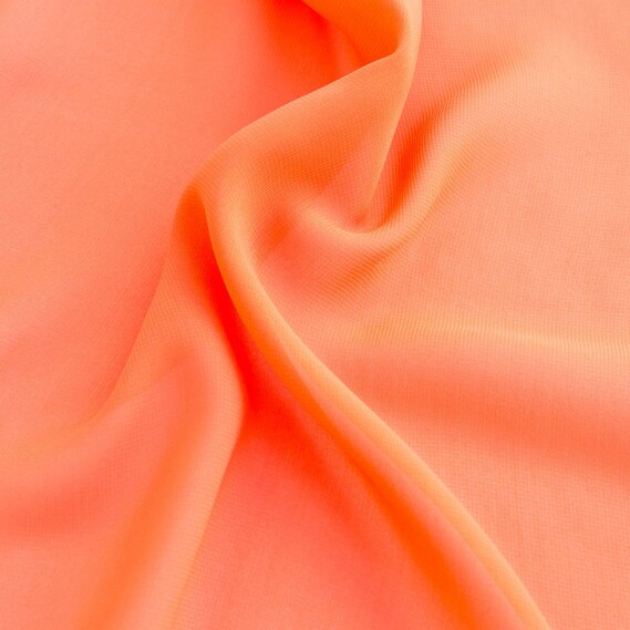 Шифон стрейч Патрісія помаранч, фото 1 Шифон стрейч Патрісія помаранч, фото 1