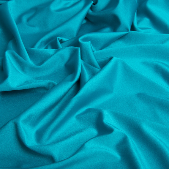 Тканина трикотаж Біфлекс блиск 217 гр/кв.м т/бірюза, фото 2