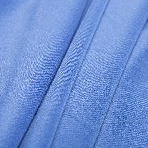 Тканина трикотаж Біфлекс блиск 217 гр/кв.м V-69 св/денім, фото 2