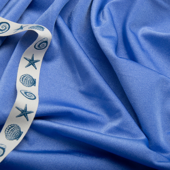 Тканина трикотаж Біфлекс блиск 217 гр/кв.м V-69 св/денім, фото 3 Тканина трикотаж Біфлекс блиск 217 гр/кв.м V-69 св/денім, фото 3