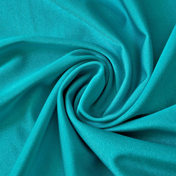 Тканина трикотаж Біфлекс блиск 217 гр/кв.м V-4 т/бірюза, фото 1