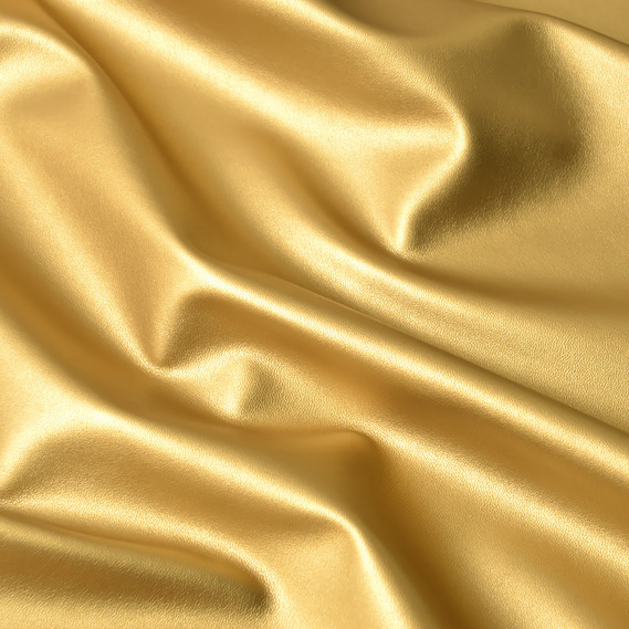 The fabric is artificial leather, Pearlized жовте золото, фото 1