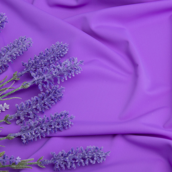 Ткань трикотаж Біфлекс матовий 194 гр/м2, еластична для купальників, леггінсов, спортивного одягу V-93 (1355) пурпурний, фото 3