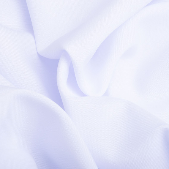 Ткань костюмная габардин 150 см 155 гр/м2 для костюмов, униформы, брюк, юбок, жакетов, платьев, декора білий, фото 2