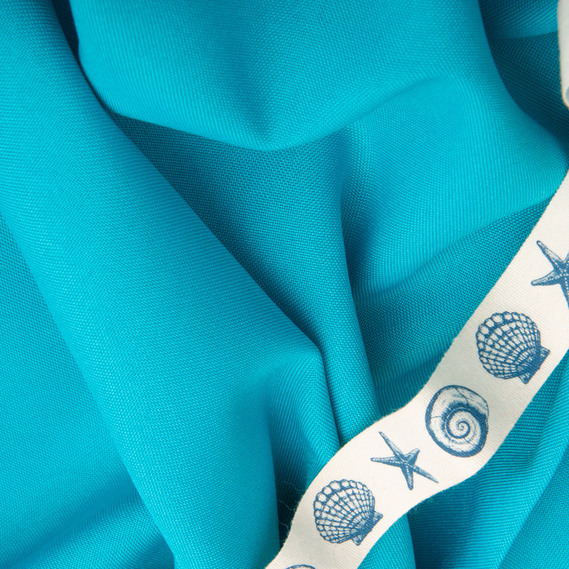 Ткань костюмная габардин 150 см 155 гр/м2 для костюмов, униформы, брюк, юбок, жакетов, платьев, декора мор хвиля, фото 3