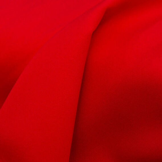 Тканина костюмна габардин 150 см 155 г/м2 для костюмів, уніформи, брюк, спідниць, жакетів, суконь, декору неон рожевий, фото 1