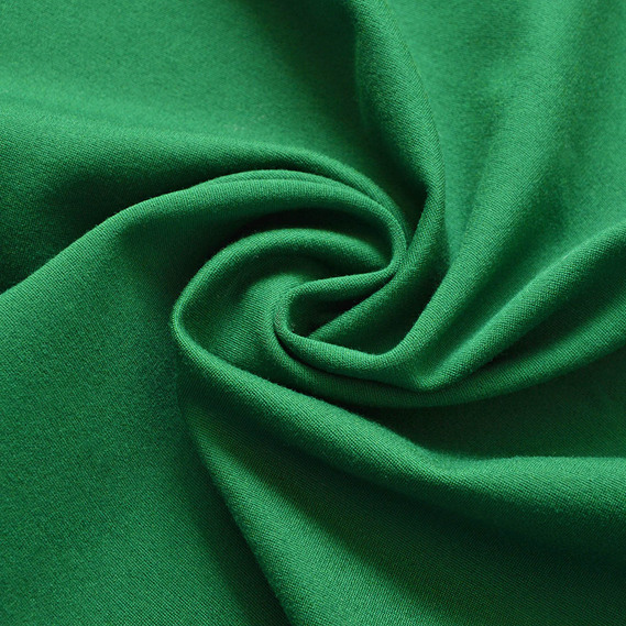 Knitted fabric Prague, knitted fabric, thick viscose fabric, 640 g/m2 V-14 смарагд, фото 1