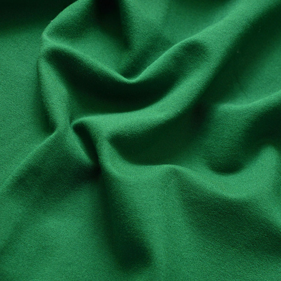 Knitted fabric Prague, knitted fabric, thick viscose fabric, 640 g/m2 V-14 смарагд, фото 2
