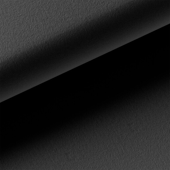 Knitted fabric Prague, knitted fabric, thick viscose fabric, 640 g/m2 V-1 чорний, фото 1