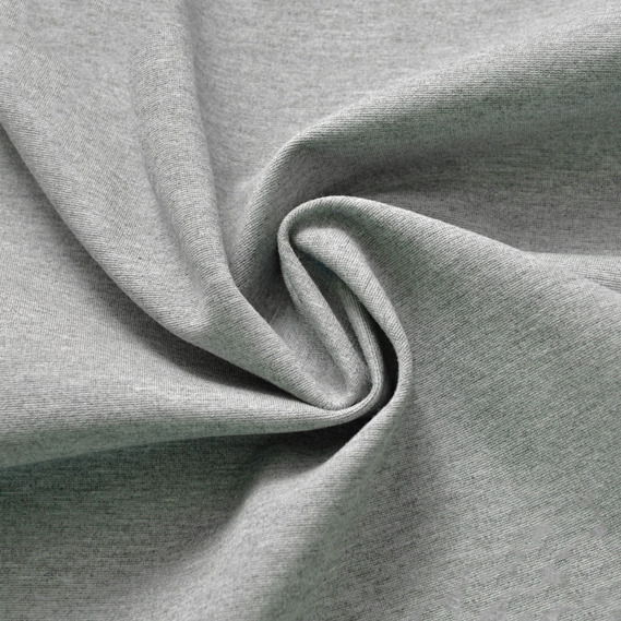 Тканина трикотаж Прага, трикотажна тканина, щільна віскозна тканина, 640 гр/м2 сірий, фото 1 Тканина трикотаж Прага, трикотажна тканина, щільна віскозна тканина, 640 гр/м2 сірий, фото 1