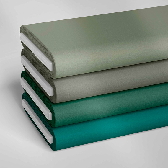 Ткань трикотаж Прага, трикотажная ткань, плотная вискозная ткань, 640 гр/м2 V-27 фрез, фото 5