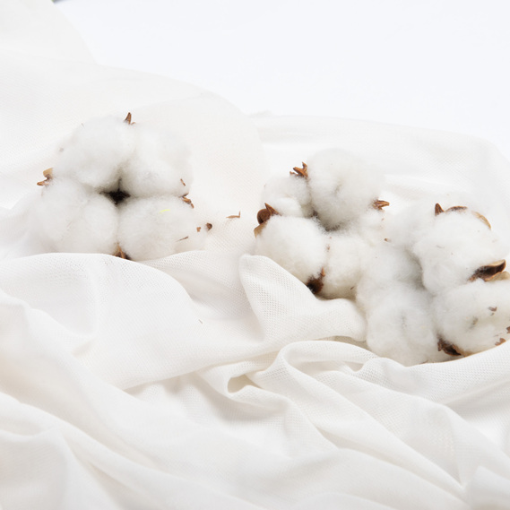 Ткань сетка стрейч молоко, фото 3 Ткань сетка стрейч молоко, фото 3