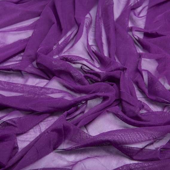 Тканина сітка стрейч слива, фото 2