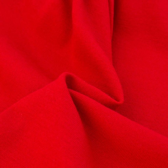 Ткань трикотаж Осень №33 алий, фото 1 Ткань трикотаж Осень №33 алий, фото 1