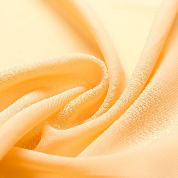 Тканина шифон Мульті 70 гр/м2 150 см напівпрозора, легка, повітряна для суконь, блузок та аксесуарів беж, фото 1