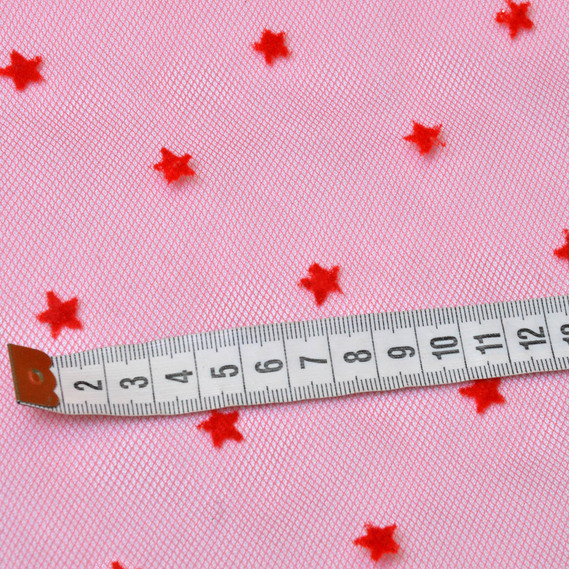 Фатин червоні зірочки, фото 2