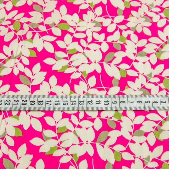 The fabric is poplin wadded листя малина, Флора, фото 3