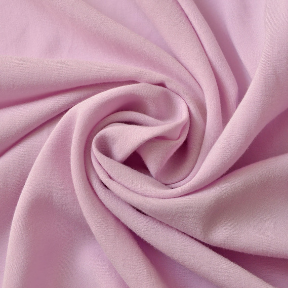 Штапель стрейч лайт V-21 ніжний бузок, фото 1