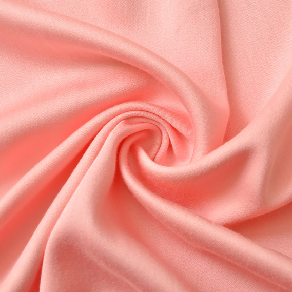 Штапель-сатин однотоний V-24 рожевий, фото 1