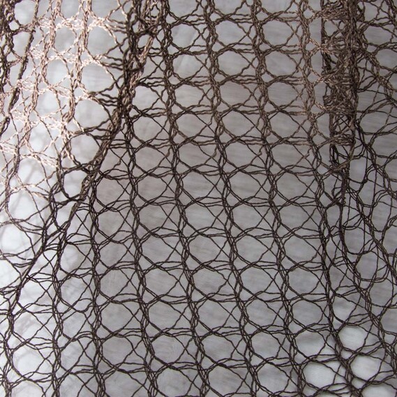 Тканина тюль сітка Curly Sue V-09 кава, фото 2 Тканина тюль сітка Curly Sue V-09 кава, фото 2