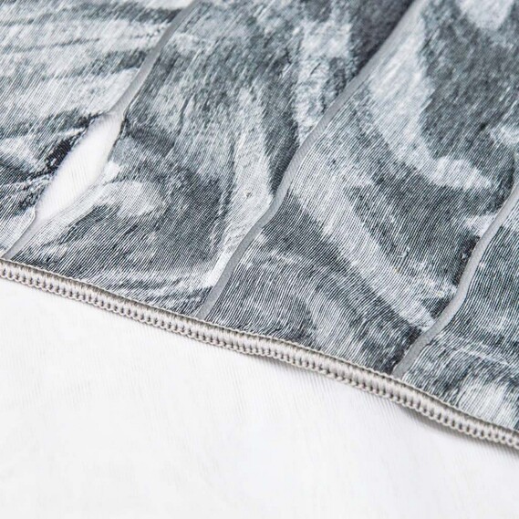 Тюль батист набивний Safary V-102 сіра, фото 5 Тюль батист набивний Safary V-102 сіра, фото 5