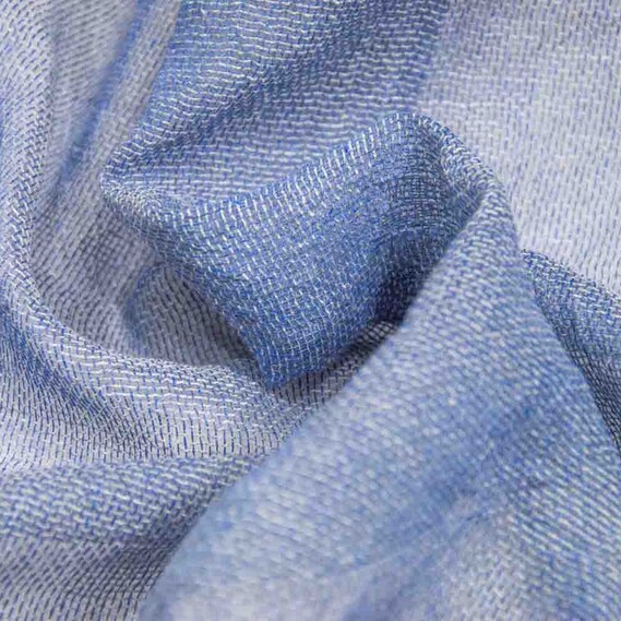 Тюль сетка однотонный Marvel V-310 денім, фото 1 Тюль сетка однотонный Marvel V-310 денім, фото 1