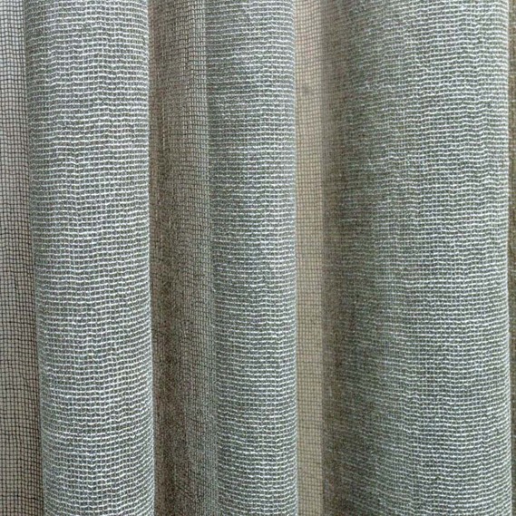 Тюль сетка однотонный Marvel V-311 сіра, фото 2 Тюль сетка однотонный Marvel V-311 сіра, фото 2