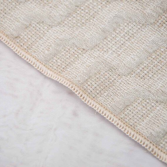 Тюль рогожка Kelvin V-102 беж, фото 4 Тюль рогожка Kelvin V-102 беж, фото 4