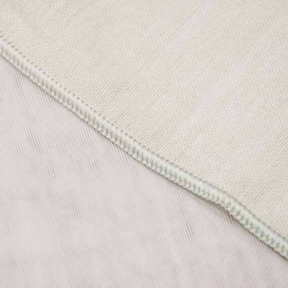 Тюль рогожка однотонный Univers V-102 молоко, фото 2 Тюль рогожка однотонный Univers V-102 молоко, фото 2