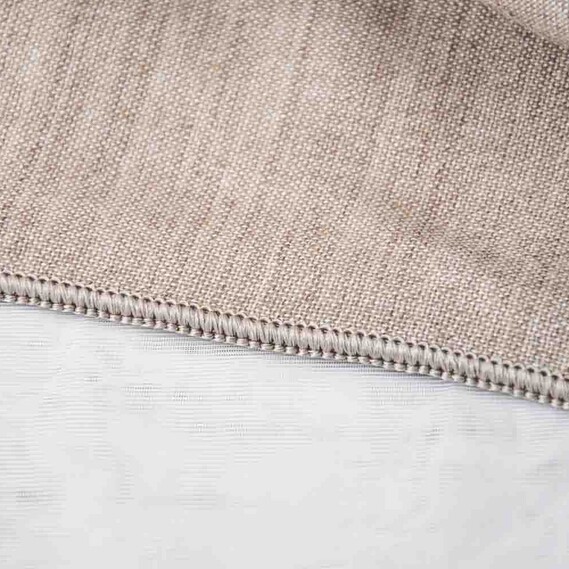 Тюль рогожка однотонний Univers V-105 беж, фото 2 Тюль рогожка однотонний Univers V-105 беж, фото 2