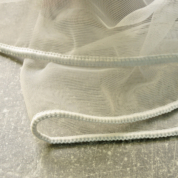 Тюль сітка набивний Неаполь V-D1 капучино, фото 2 Тюль сітка набивний Неаполь V-D1 капучино, фото 2