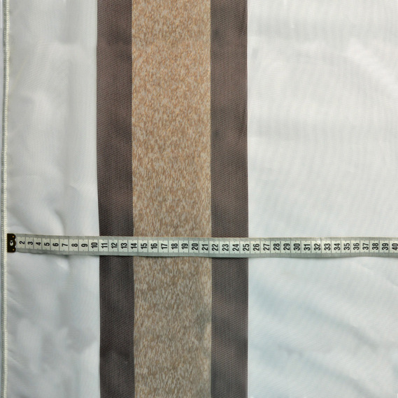 Тюль сітка набивний Неаполь V-D1 капучино, фото 3 Тюль сітка набивний Неаполь V-D1 капучино, фото 3