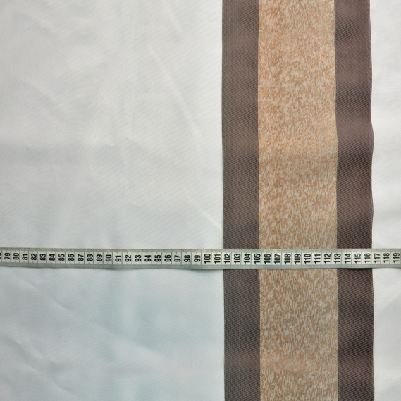 Тюль сітка набивний Неаполь V-D1 капучино, фото 5 Тюль сітка набивний Неаполь V-D1 капучино, фото 5