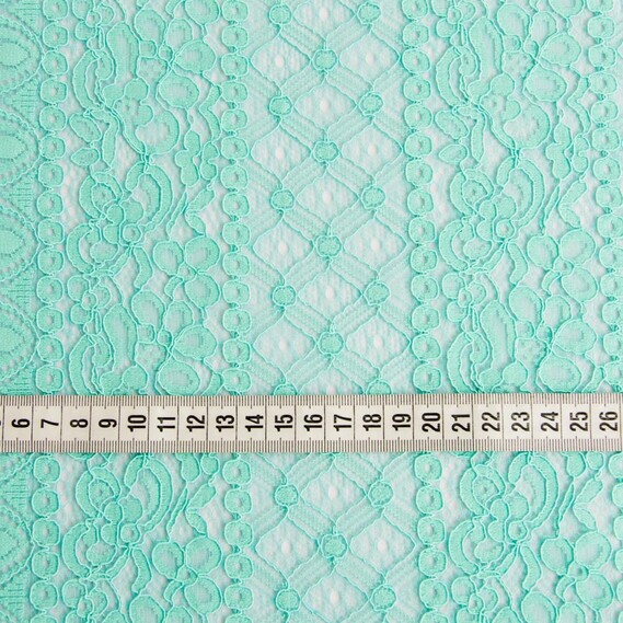 Гипюр Ненси бірюза, фото 4 Гипюр Ненси бірюза, фото 4