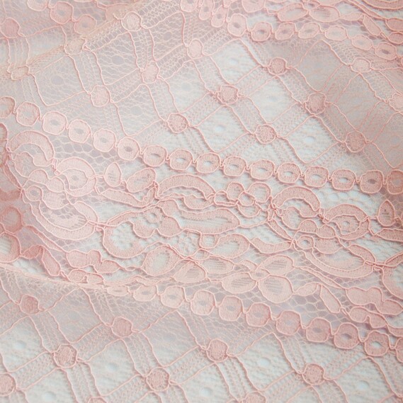Гипюр Ненси рожевий, фото 2 Гипюр Ненси рожевий, фото 2
